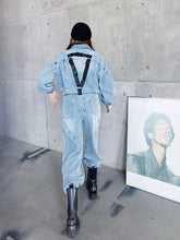 Women Stylish Zipper Removable Casual Jumpsuit